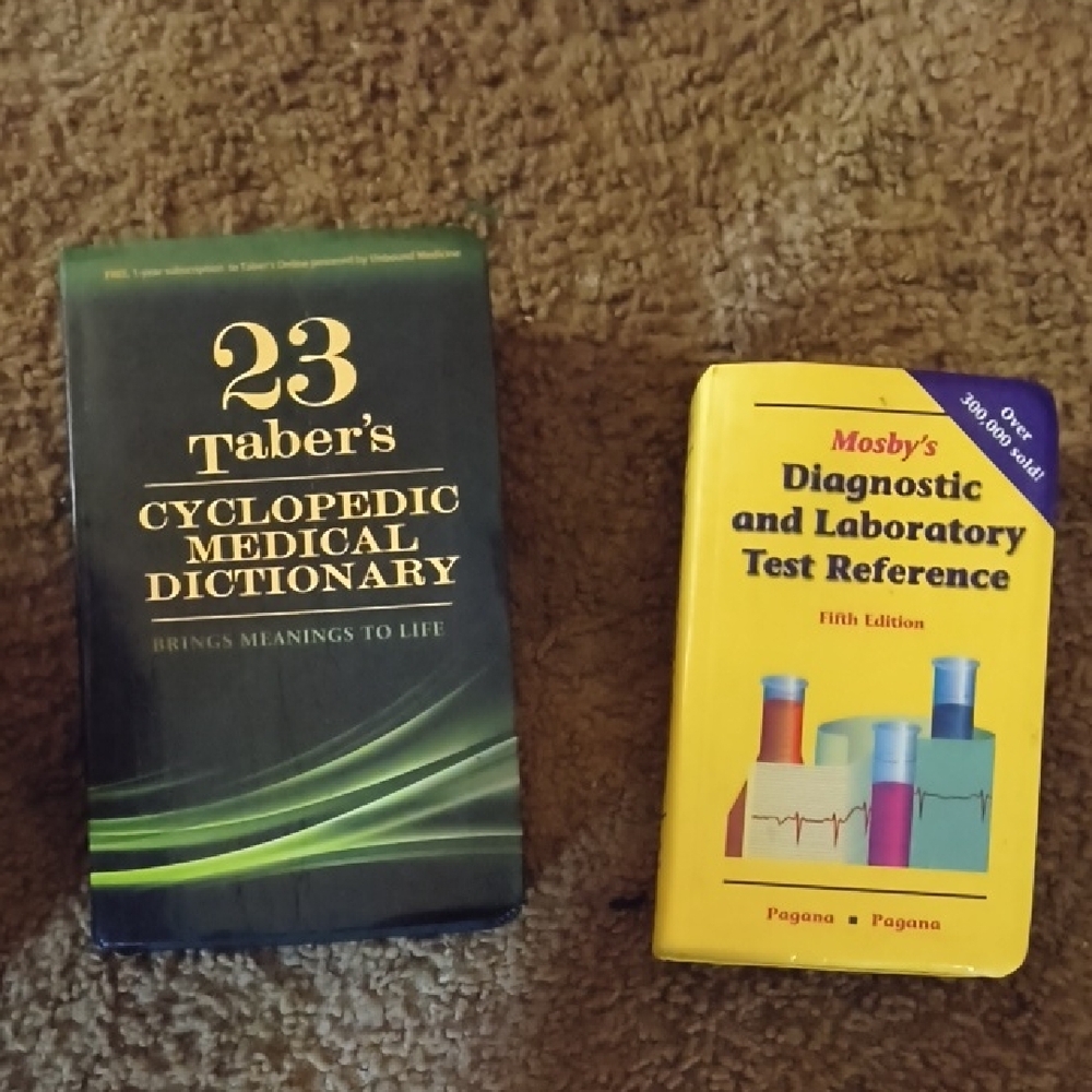 Medical Dictionary and Test Reference Books